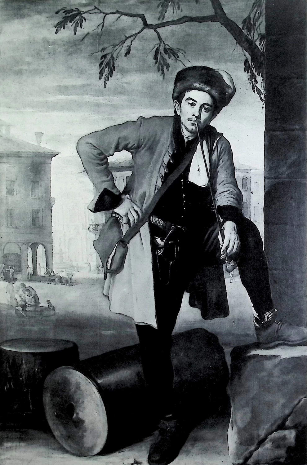 Giacomo Ceruti, il Pitocchetto - 372, Giovane fumatore, Galleria Nazionale d'Arte Antica, Roma